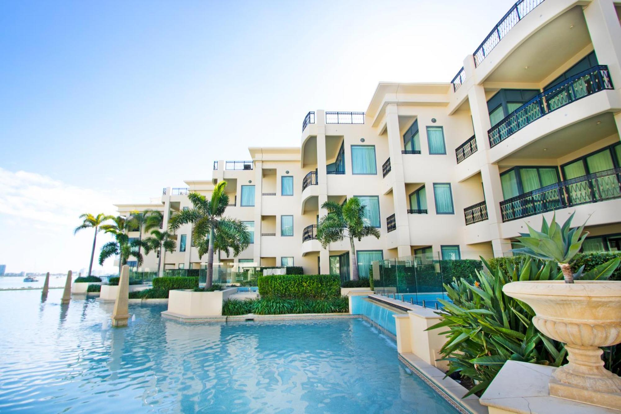 Imperial Hotel Guldkusten Exteriör bild The Bayside Pool
